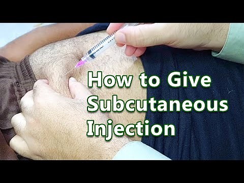 How to Give a Subcutaneous Injection | Needle Sizes, Angles & Sites Explained