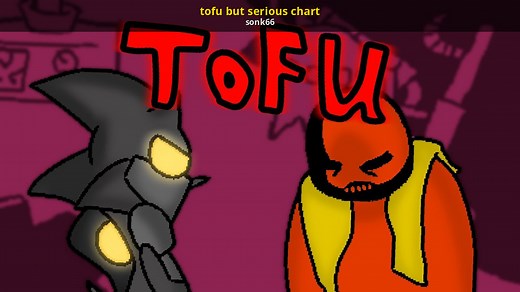 tofu but serious chart Mod for Friday Night Funkin' | FNF Mods