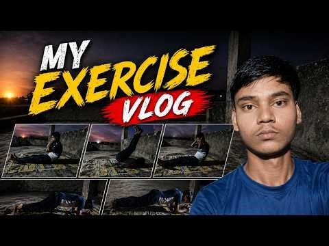 My Exercise Vlog | Early Morning Workout Vlog