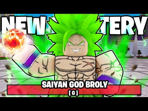 the *NEW* Broly MASTERY made him OVERPOWERED (Roblox)