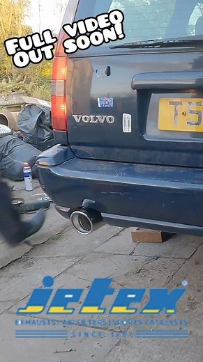 Volvo V70 Jetex stainless steel exhaust system!