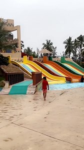 Our Hawana Aqua Park brings you all the splash fun with exciting thrilling water slides and many other entertaining activities for your friends and families! 📸 @sarolita.om Open daily from 10:00 AM to 8:00 PM. For more info, please call 968 2327 6870 or WhatsApp: 968 9440 3280 . . . . . . #HawanaAquaPark #HawanaSalalah #Oman #KhareefSalalah #VisitOman #ExperienceOman #ComeToOman #BeautyHasAnAddress | Fanar Hotel & Residences