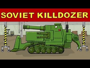 "Soviet Killdozer" Cartoons about tanks