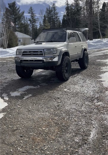 Snow be melting #4runner #3rdgen4runner #gfg #snow #fyp #35s
