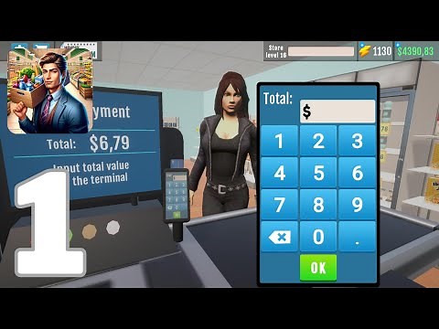 Supermarket Manager Simulator – Building My First Store | Gameplay Walkthrough | Part 1 (Android)