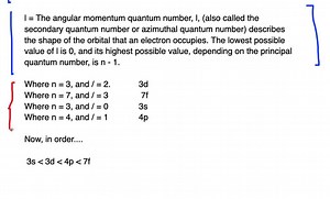 SOLVED:Identify the subshells with the following combinations of quantum numbers and arrange them in order of increasing energy in a multielectron atom: a. n=3, ℓ=2 b. n=7, ℓ=3 c. n=3, ℓ=0 d. n=4, ℓ=1