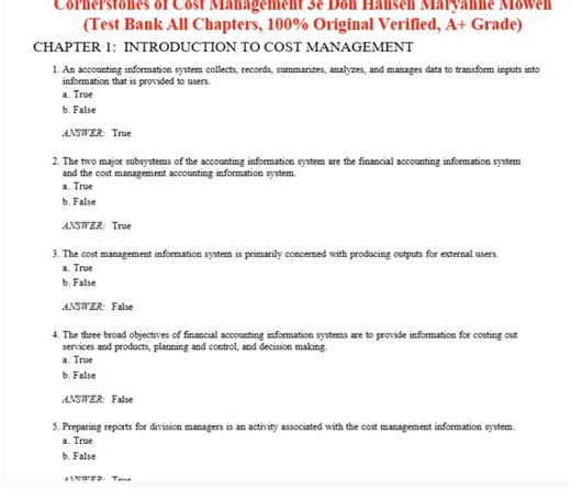 FOX | Cost Management Made Simple 2026 🚀 Job Costing, Activity-Based Costing & Performance Measurement Explained | Final Exam Prep 📊💼 Struggling... | Instagram