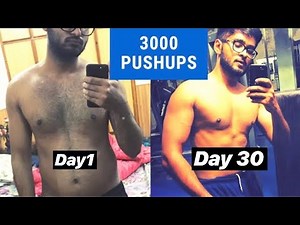 100 PUSHUPS A DAY FOR 30 DAYS | TRANSFORMATION