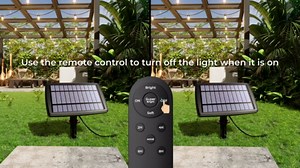 KYY 54FT Solar String Lights Outdoor Waterproof with USB Charging & Remote, Dimmable & Timable, Solar Powered Patio Lights with LED Shatterproof Bulbs for Deck Backyard Porch Garden Camping