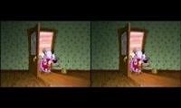 Mix of 2 videos from youtube : courage the cowardly dog screaming