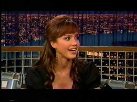 Jessica Alba on "Conan O'Brien" (2005)