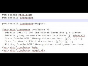 Season 2 Episode 5 Oracle 19c pre-install, ASMlib, and Oracle binaries download