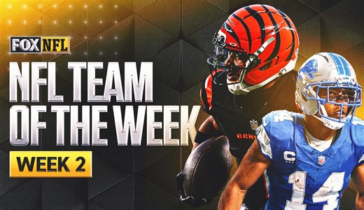 NFL Week 2 Team of the Week: Ja'Marr Chase, Amon-Ra St. Brown Headline Top Performers