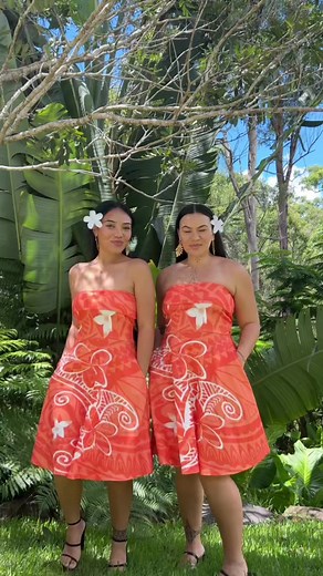 Tropical Island Fashion for Couples | Polynesian Dresses and Dance Outfits
