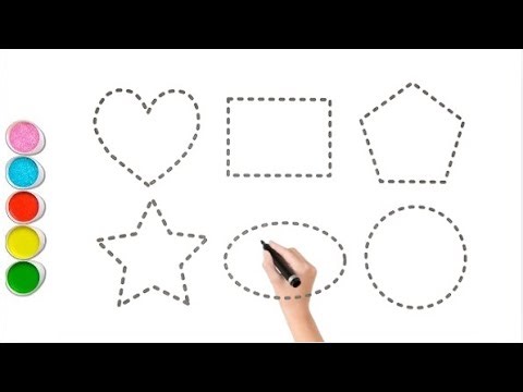 Learn SHAPES and COLORS Easily with this Educational video for Kids