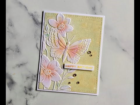 Emboss Resist with Embossing Folders