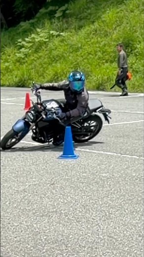 CB250Rマッドブルーでモトジムカーナ2026年5月in藍那