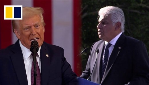 Donald Trump goes light on China on Day 1, except where the Panama Canal is concerned