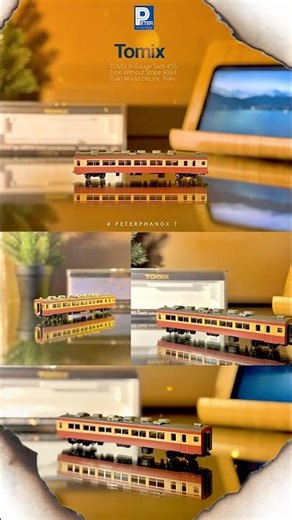🚦TOMIX N Gauge Sarō 455 Type Without Stripe 9004 Train Model Electric Train 🇯🇵