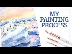 Painting For Myself - A Winter Painting Process
