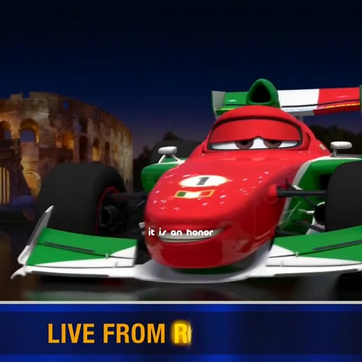 Cars 2 Secret Agent Movie: Lightning McQueen Helps King