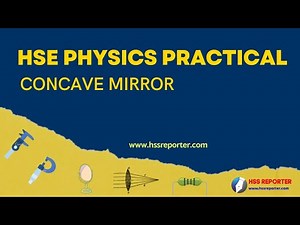 PHYSICS PRACTICAL : CONCAVE MIRROR | READINGS | CALCULATION