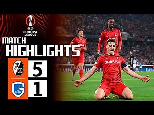 Freiburg vs Genk | 5-1 | Highlights | UEFA Europa League 2025/26 | Freiburg Genk