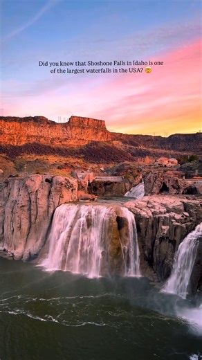Shoshone Falls in Idaho , USA 🎥 natyexplora / IG | Best Destinations To Travel