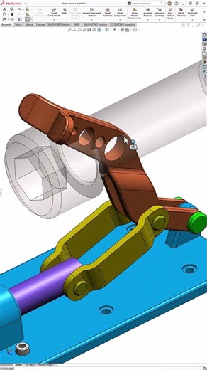 SOLIDWORKS Toolbox Hack: Let the Holes Do the Work ⚙️