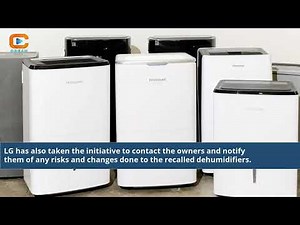 Are Lg Dehumidifiers Recalled