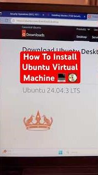 How To Install Linux Ubuntu Virtual Machine #virtualmachine #ubuntu #linux