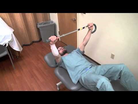 BOSSHIN PT 50 Supine Assisted Forward Flexion with Cane