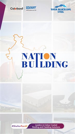 For decades, Tata BlueScope Steel has been at the forefront of India’s transformation, delivering landmark projects and shaping the nation’s most dynamic infrastructures. From the northern peaks to the southern coasts, and from the eastern shores to the western heartlands, our work stands as a powerful symbol of strength, resilience, and progress. Each structure we build reflects our unwavering commitment to innovation and excellence, driving lasting impact while setting new benchmarks in infras