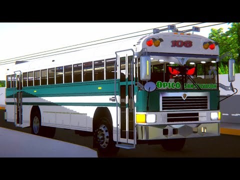 😱💚FABULOSO IC CE BUS (Estilo El Salvador)💯🇸🇻🤍 Mods Para Proton Bus Simulator‼️
