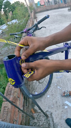 how to install full frame sticker on your ond frame || cycle sticker house | Mod Cycle Lab