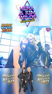 🪩NENA & Kim Wilde - Anyplace, Anywhere, Anytime🪩🥂 Happy New Year!🥂 #HappyNewYear #80s #music #legend #80smusic | Discostars 80