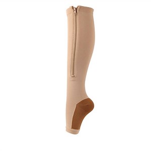 [Hot Item] Amazon Hot Selling Spot Sports Compression Socks Zipper Compression Stockings