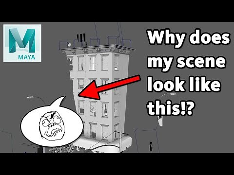 Maya Quick Tip: Correcting flickering artifacts or sliced / disappearing objects