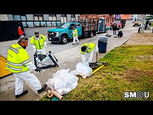 𝗖𝗟𝗘𝗔𝗡𝗨𝗣 𝗜𝗡 𝗣𝗥𝗢𝗚𝗥𝗘𝗦𝗦: City Crews Clear Debris in Venice Boardwalk Homeless Sweep