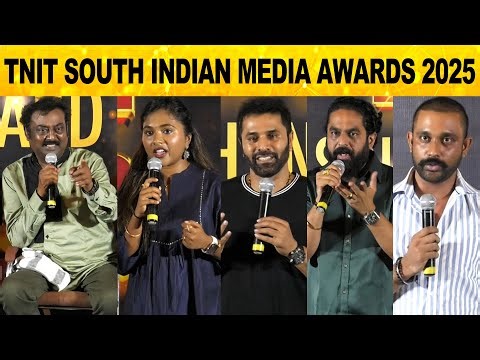 TNIT South Indian Media Awards 2025, Press Meet Invitation, Chief Guest Actor Saravanan