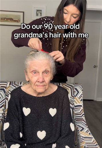 Fancy Hairstyles for Grandma: Space Buns Tutorial