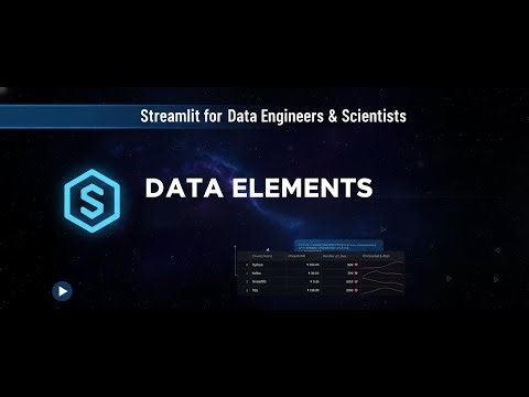 Streamlit | Data Display Elements for Dashboards | Day 3
