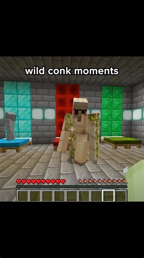 Joll and Conk on Instagram: "Which moment do you think is his wildest? 🤣 #jollandconk #minecraft"