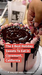 🎄 Claremont’s 8 Must-Try Holiday Treats! 🎄 When it comes to holiday sweets, Claremont is where it’s at! Here are 8 treats you don’t want to miss this season: 🍩 Nosy Neighbor Coffee & Donuts – The best donuts around, from classic glazes to seasonal twists, plus warm drinks to get you in the holiday spirit. Grab a bucket and share...or keep them all for yourself! 🍫 Eureka! – Don’t sleep on their decadent desserts! From rich chocolate creations to warm, gooey treats, Eureka! has your holiday sw