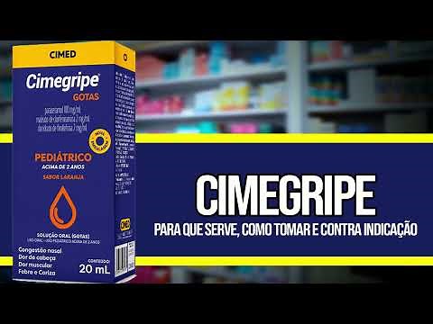 CIMEGRIPE ✅[COMO TOMAR] - Para que serve, Contra Indicações e Riscos