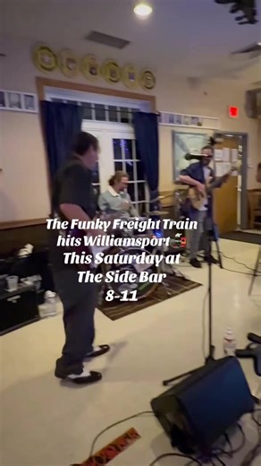 The Funky Freight Train is pulling into The Side Bar at The Bar on Market THIS SATURDAY! 🚂 Catch The Cadillac Cats live from 8:00 PM – 11:00 PM for a night of authentic, soulful, and energetic music. As 2-time IBC Quarter-Finalists and CPMA Nominees, we’re bringing a Memphis-caliber show right to Williamsport! 🎸🔥 Check the link in bio for merch from our shop and to hear our album, Billtown Boogie! 💿 #TheCadillacCats #TheSideBar #Williamsport #BluesBand #FunkinBlues