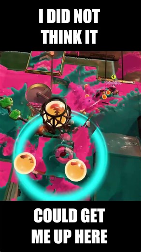 They can swim up here? #Splatoon #Splatoon2 #Splatoon3 #SalmonRun #Maws