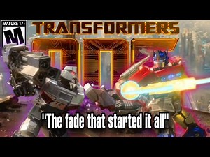 Optimus and Megatron Running Fades All throughout Cybertron.