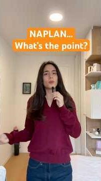 What’s the point of NAPLAN? Test for Australian students literacy and numeracy in years 3, 5, 7 & 9.