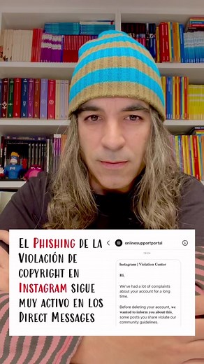 Ataques de Phishing por DM en Instagram o TikTok para robarte tus cuentas. Cuidado. #aprendocontiktok #aprendoentiktok #phishing #hacking #seguridad